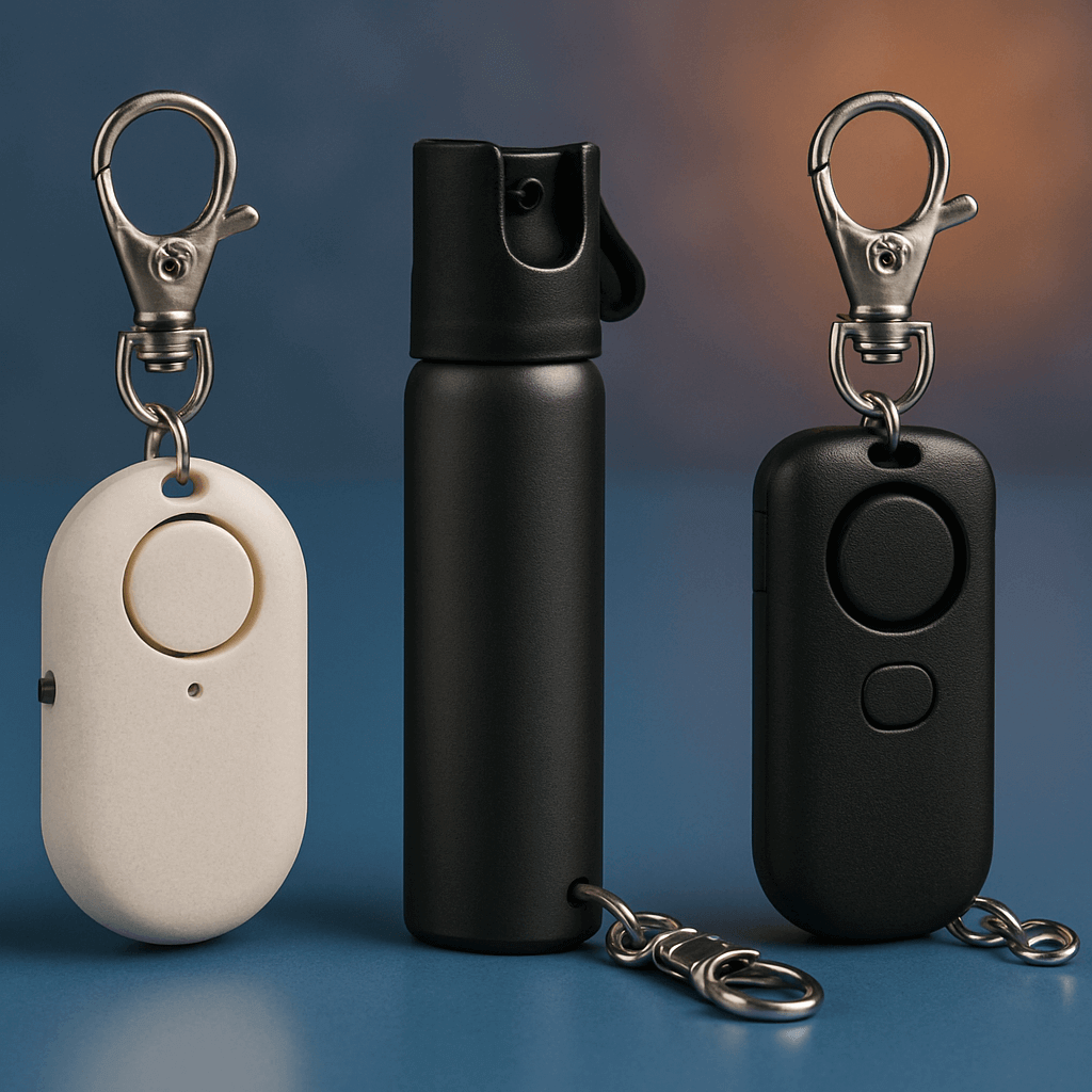Self-defense keychains