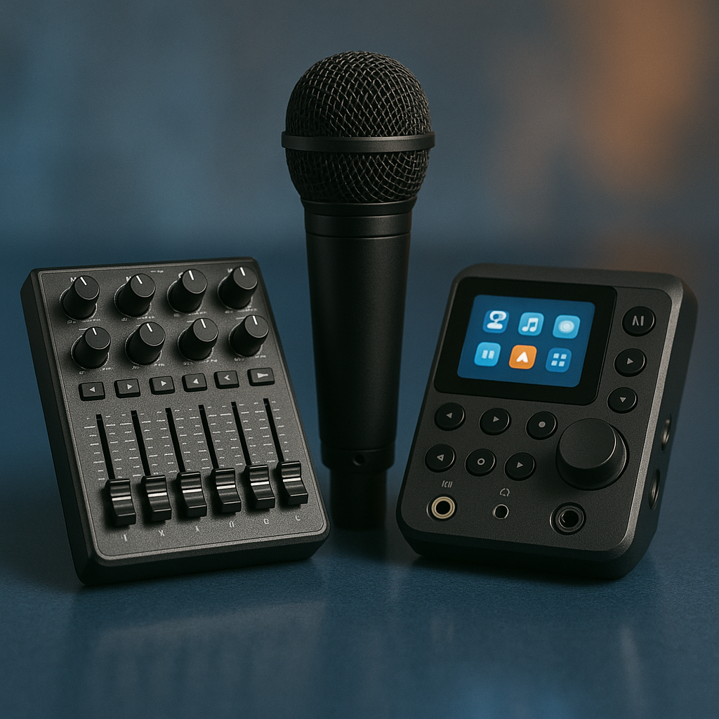 Sound Mixers, Microphones & Live Studios