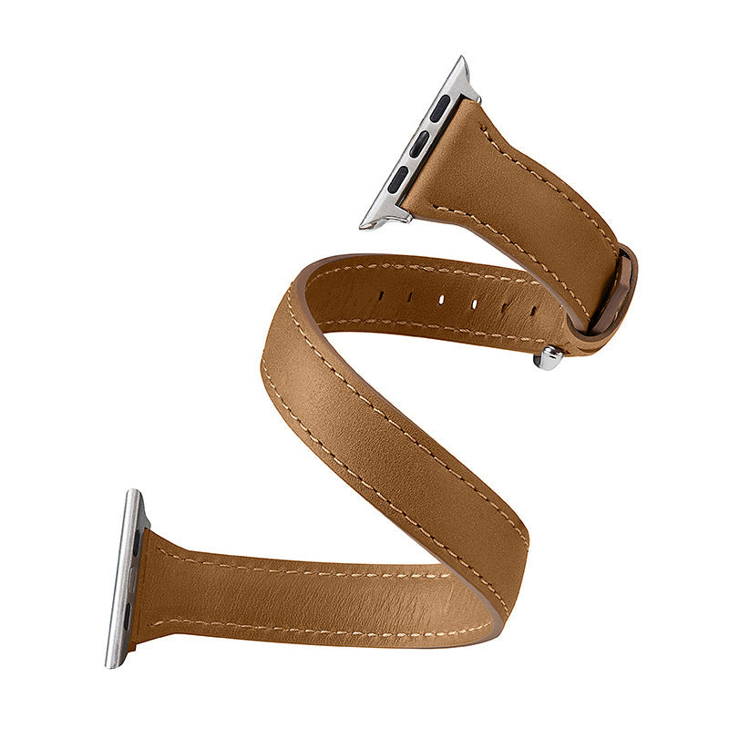 Slim Fit Comfortable Breathable Leather Strap