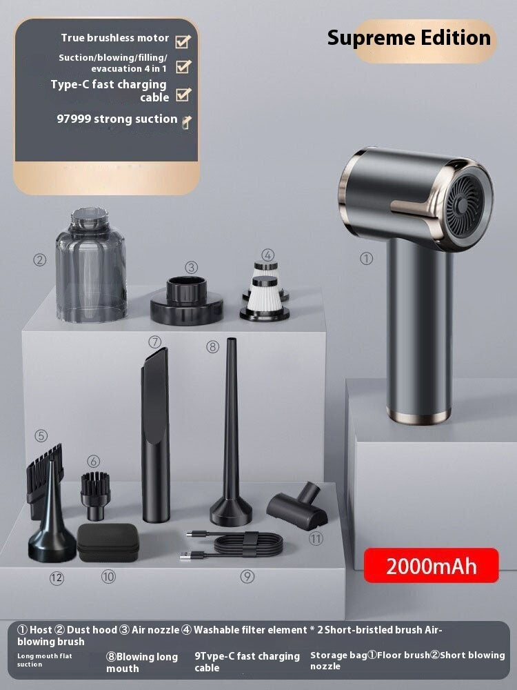 Cleaner Car Home Charging Portable