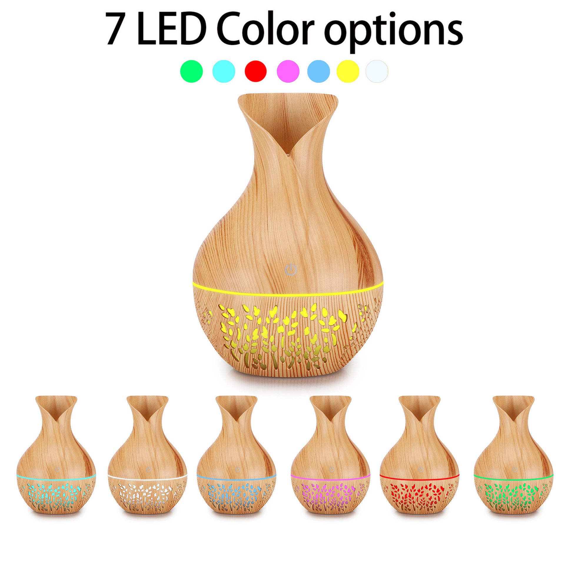 Mini Petal Creative Hollow Vase Aroma Diffuser