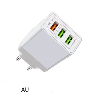 Multi-port Qualcomm Quick Charge European Standard Charger