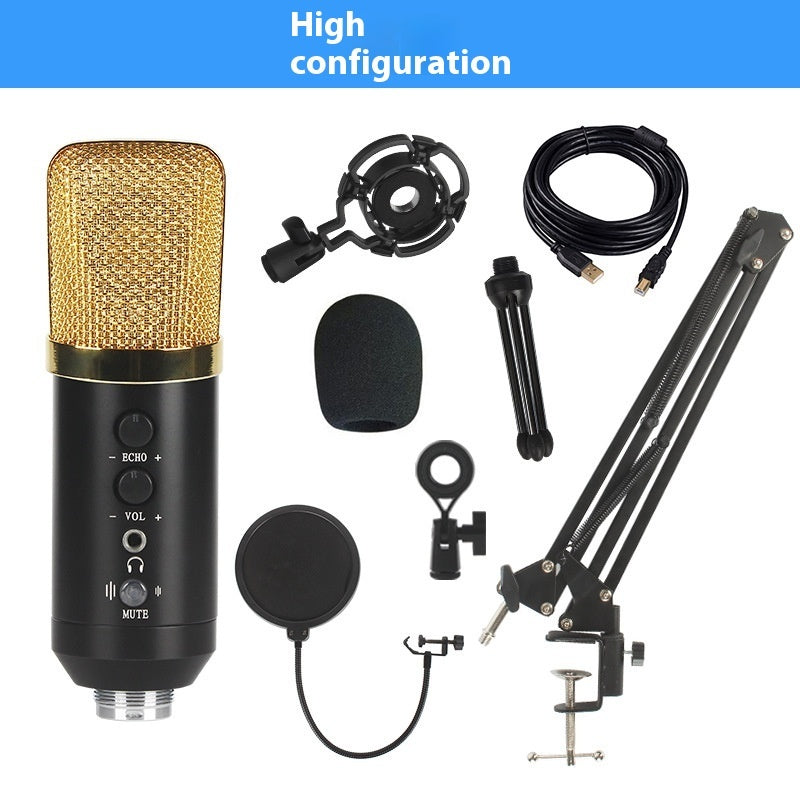 Capacitor Wired Microphone Live Recording Noise Reduction