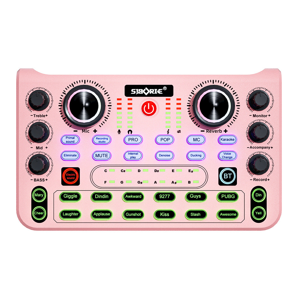 Version X66 M998 Sound Card For Live Show KTV Microphone Full Set