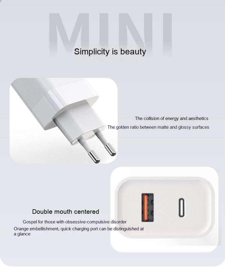 Gallium Nitride 30W Charger European Standard