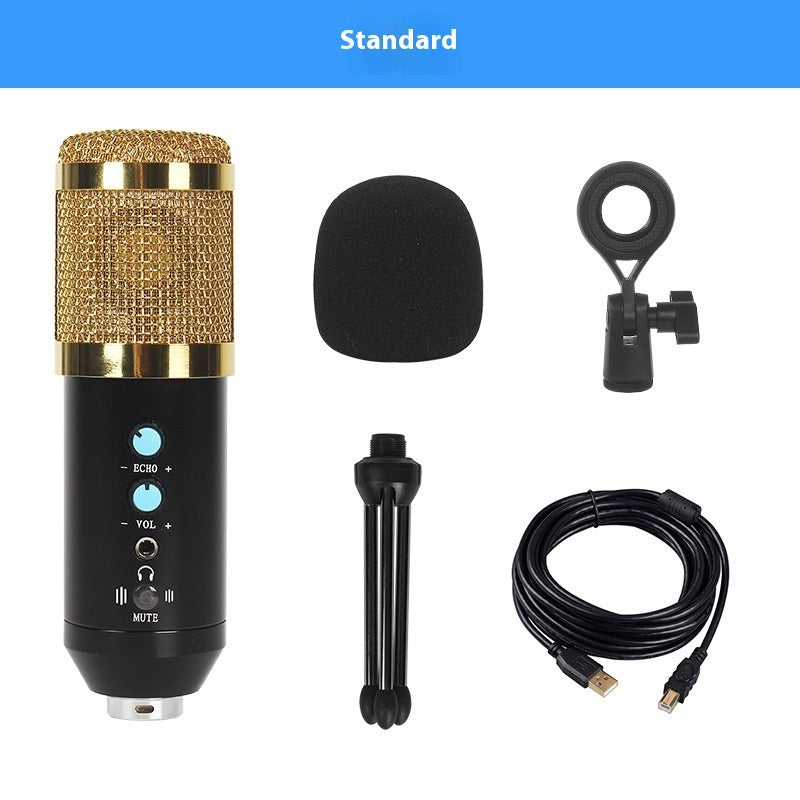 Capacitor Wired Microphone Live Recording Noise Reduction
