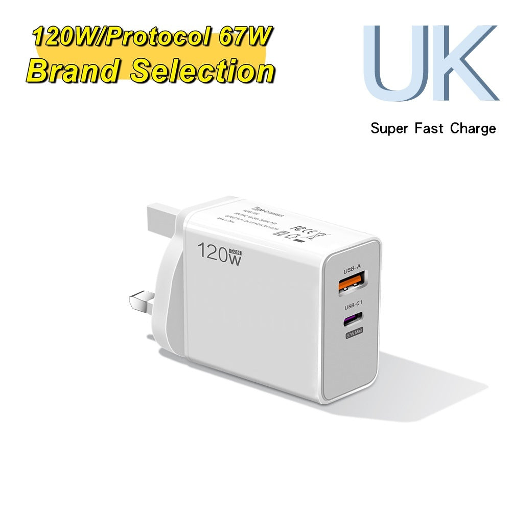 Fast Charge European And American British Standard Mobile Phone Charger