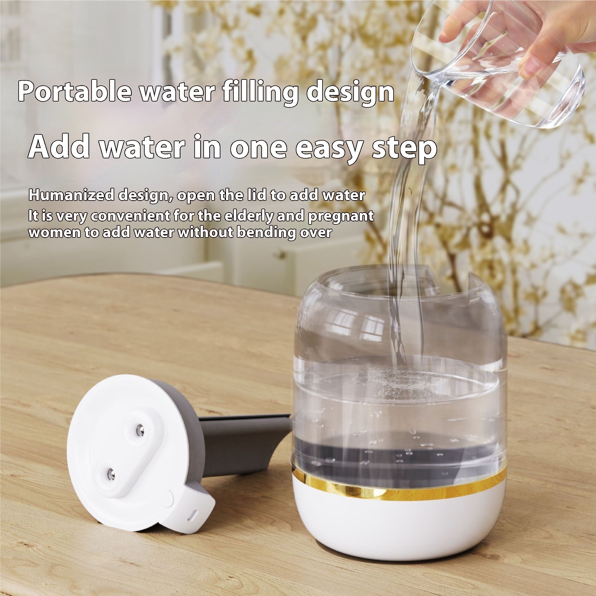 New USB Large Capacity Humidifier Double Spray Household