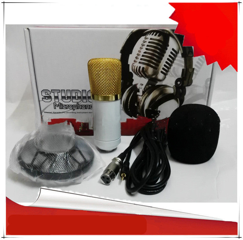 External sound card condenser microphone