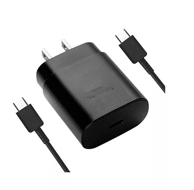 Applicable To Note10S20 American Standard European Standard 25W PD Fast Charge Charger