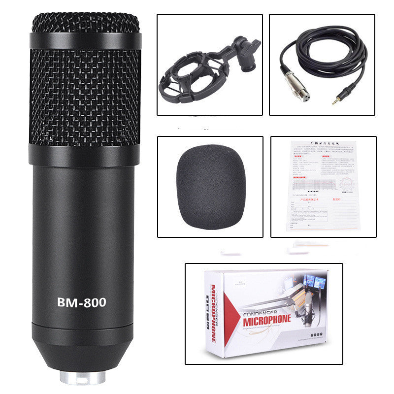 BM800 large diaphragm condenser microphone