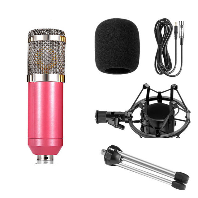Cable Condenser Microphone Bm800 Anchor Kyy Sing It