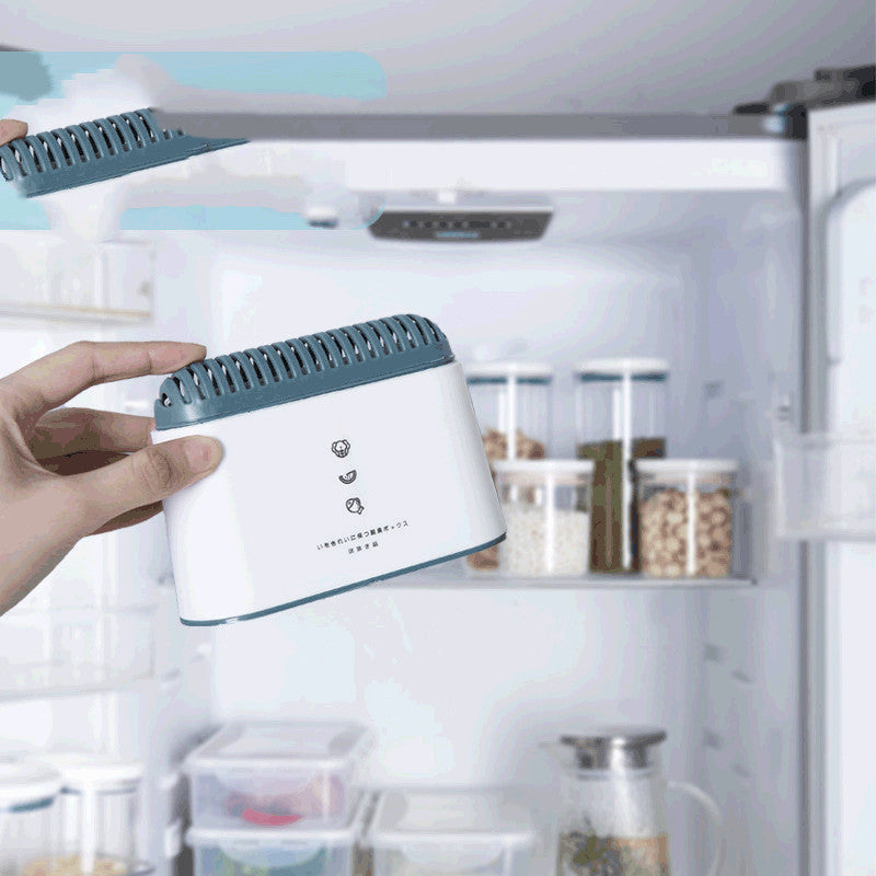 Kitchen Refrigerator Deodorant Creative Removal Odor Box Household Evil Freezer Odor Deodorant Cleaner Refrigerator Air Purifier