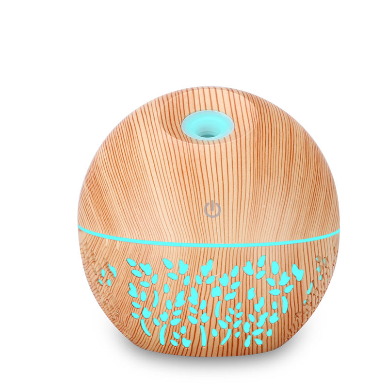 Household Mini Air Conditioner Wood Grain Aroma Diffuser