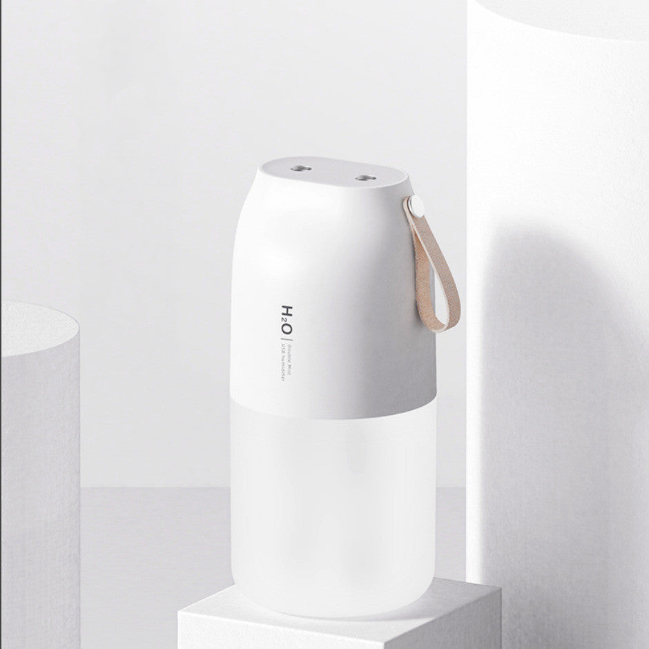 New Lanyard Double Spray Humidifier Mute Portable Desktop Atomizer