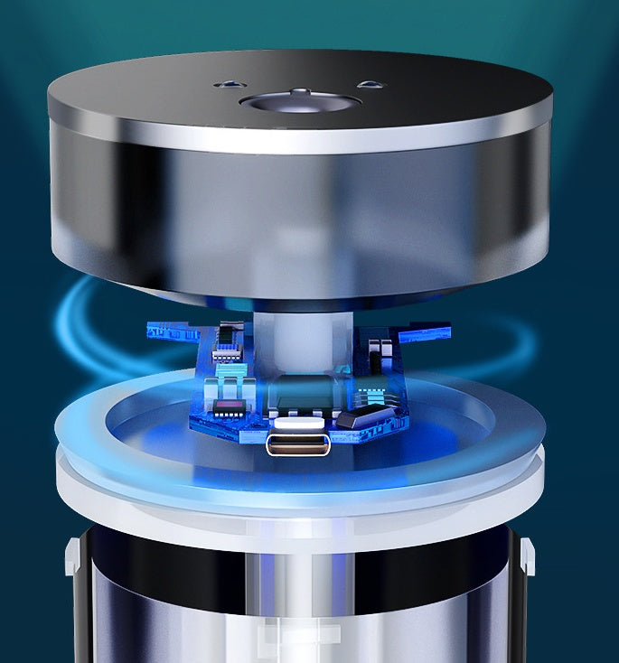 Small Portable Mute Household Kitchen  Car Air Purifier Alcohol Spray Induction Sterilizer