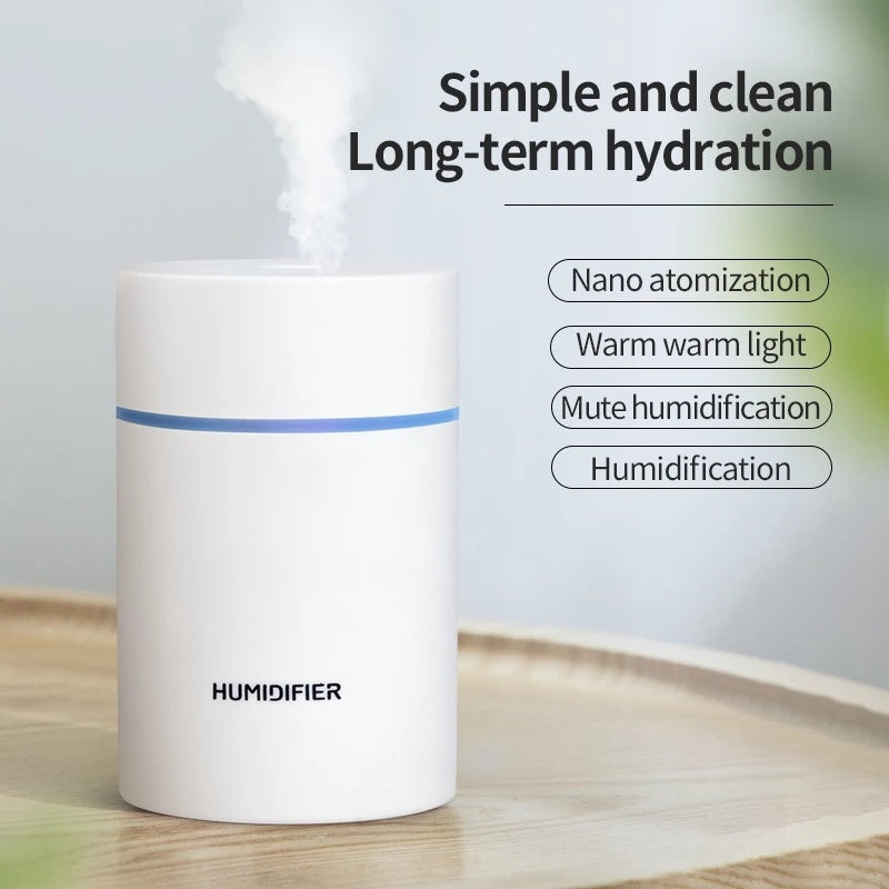 New Usb Air Humidifier Home Dual Spray Large Capacity Water Replenishment Instrument Desktop Aroma Diffuser Purifier Customization