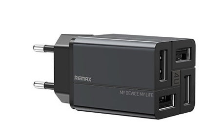 REMAX multi-function 4-head multi head Chinese British European standard charger quick charging mobile phone QC charging head 3C power adapter