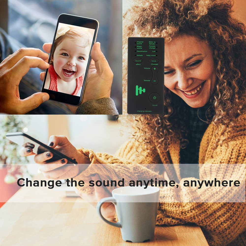 Mini Voice Changer For Mobile Phone Computer Sound Card