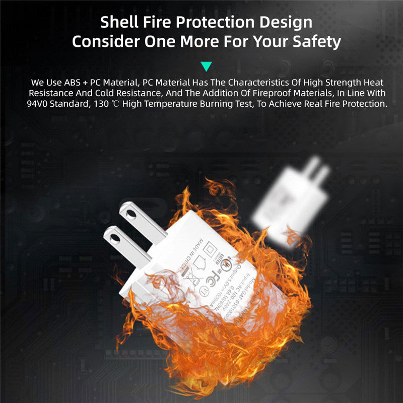 FCC Certified American Power Adapter Universal