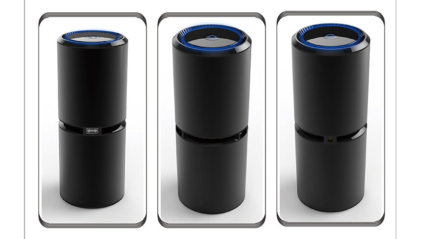 Car air purifier for negative ion vehicle