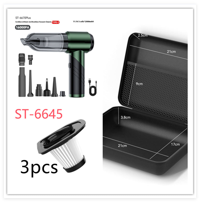 Car Household Super Suction Small Handheld Vacuum Cleaner