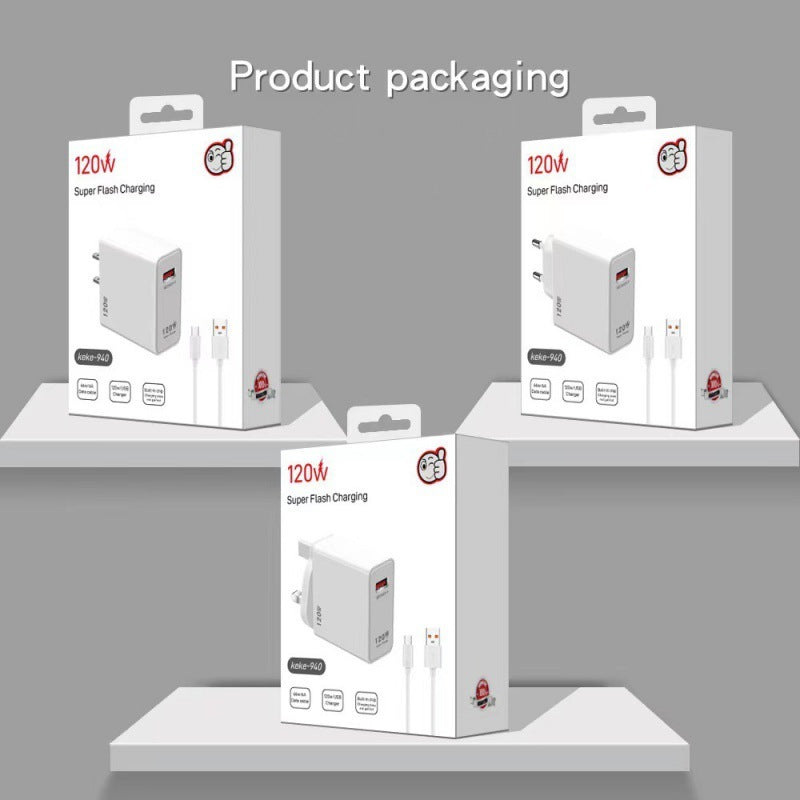 120W Charger Super Fast Charge Suit