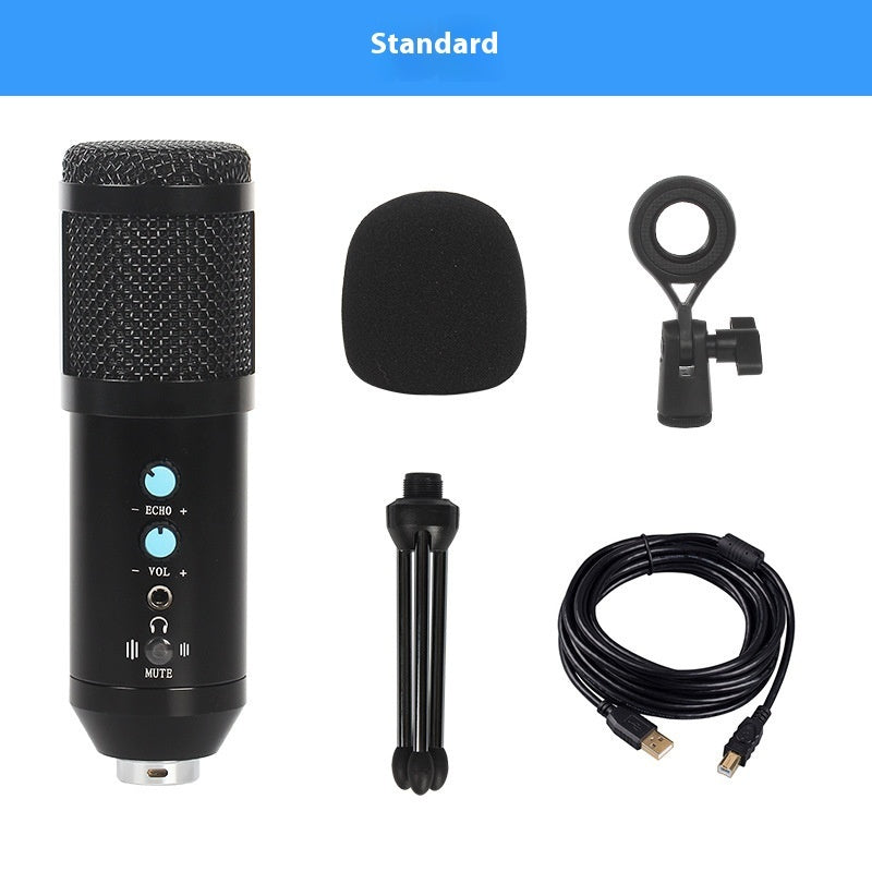 Capacitor Wired Microphone Live Recording Noise Reduction