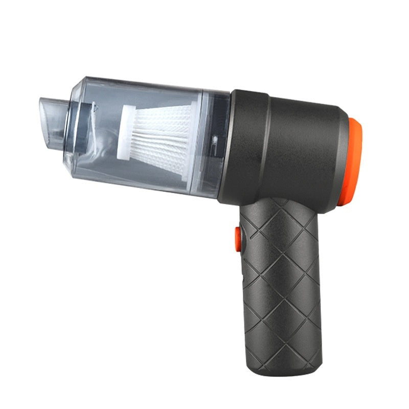 Car Cleaner Car Wireless Charging Suction And Blowing Dual-use