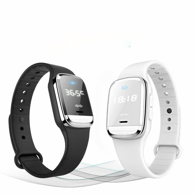 Temperature Monitoring Mosquito Repellent Bracelet For Children