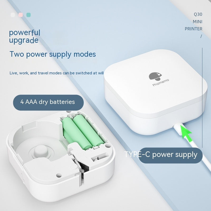 Q30 Thermal Printer Self-adhesive Mini Labeling Machine