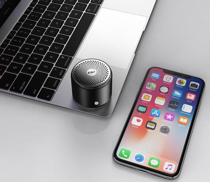 EWA A106 Pro Mini Bluetooth Speaker with Bass Radiator