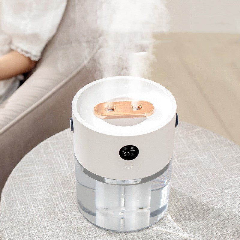 Large capacity double spray humidifier
