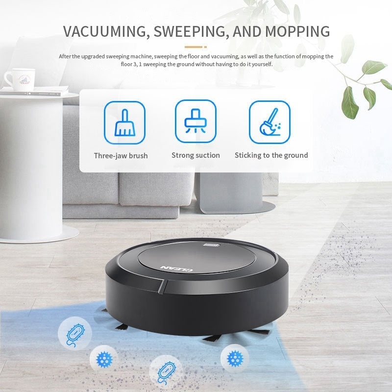 Charging three-in-one intelligent sweeping robot