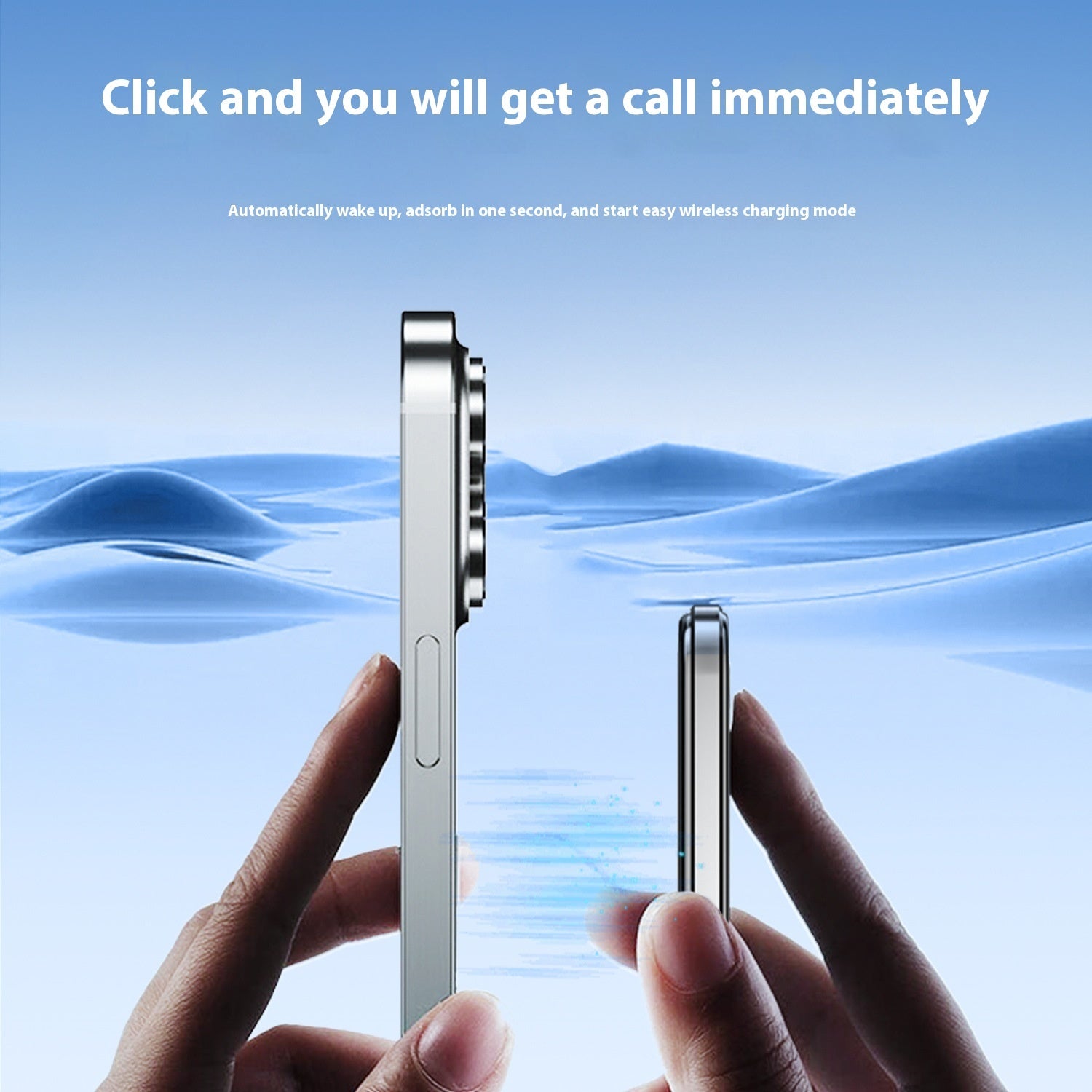 Three-in-one Wireless Magnetic Fast Charge Power Bank