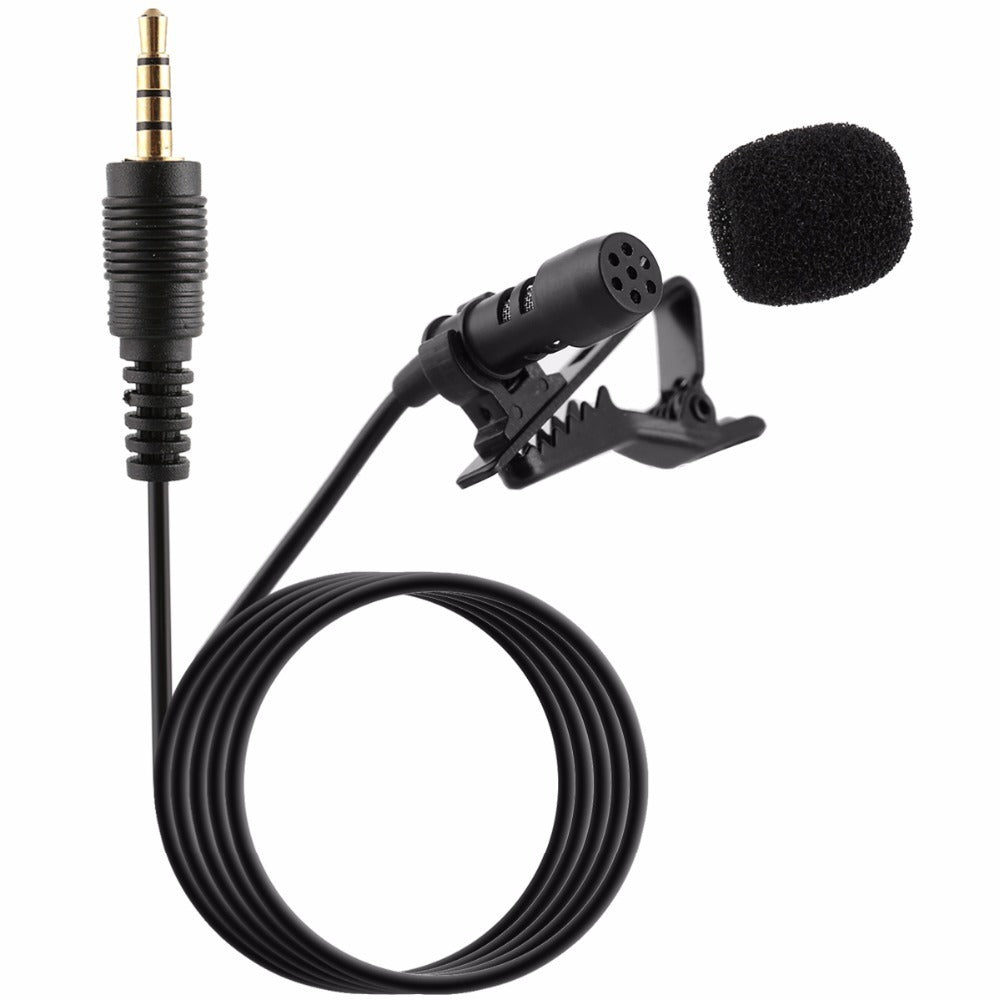 Portable Neckline Clip Microphone Set
