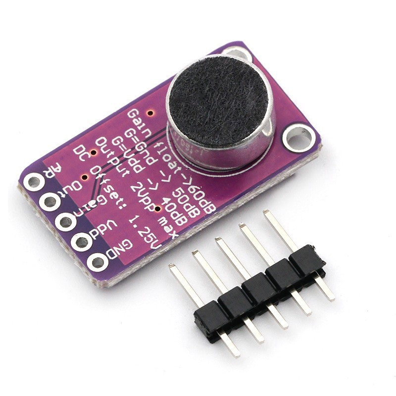 MAX9814 Microphone Amplifier Module