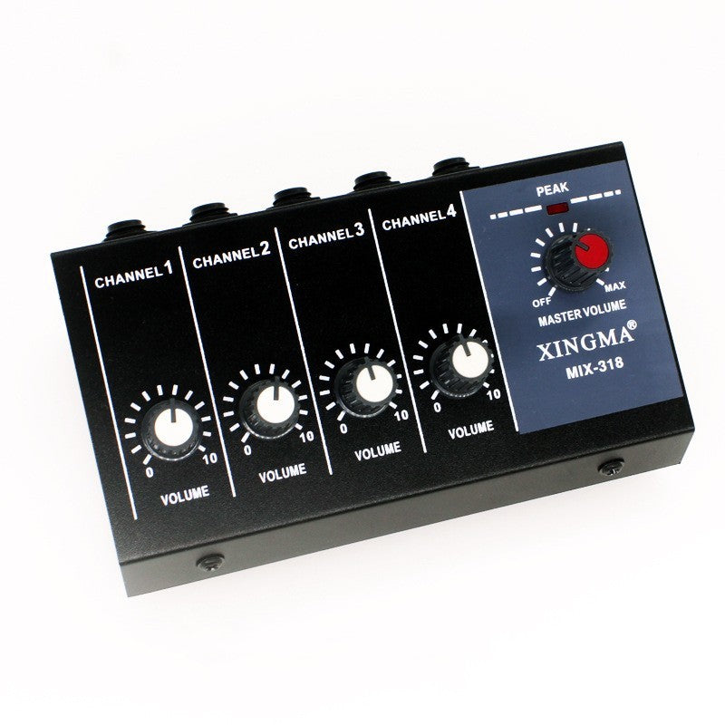 Microphone Audio Connection Splitter Multiple Mixing