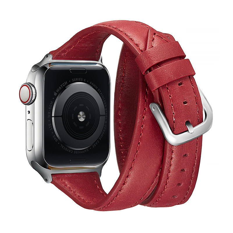 Slim Fit Comfortable Breathable Leather Strap