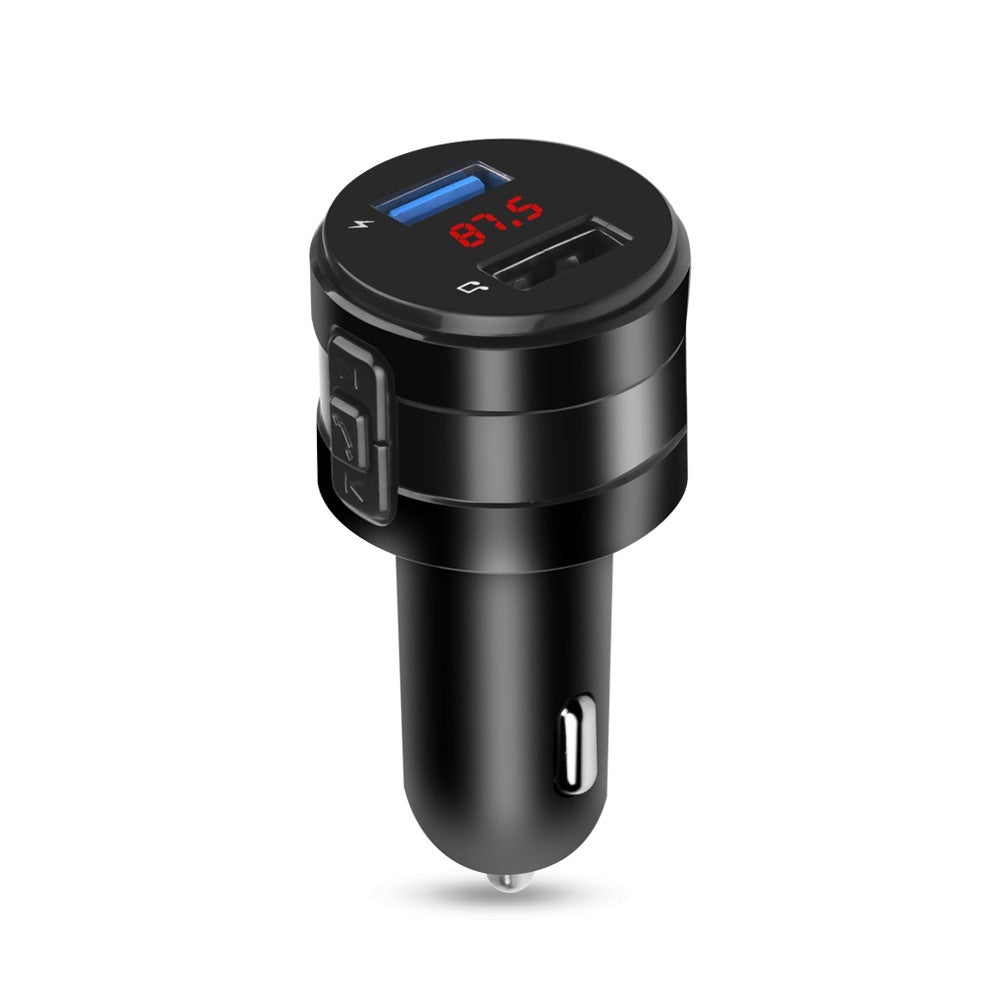 Car Bluetooth hands-free car FM transmitter