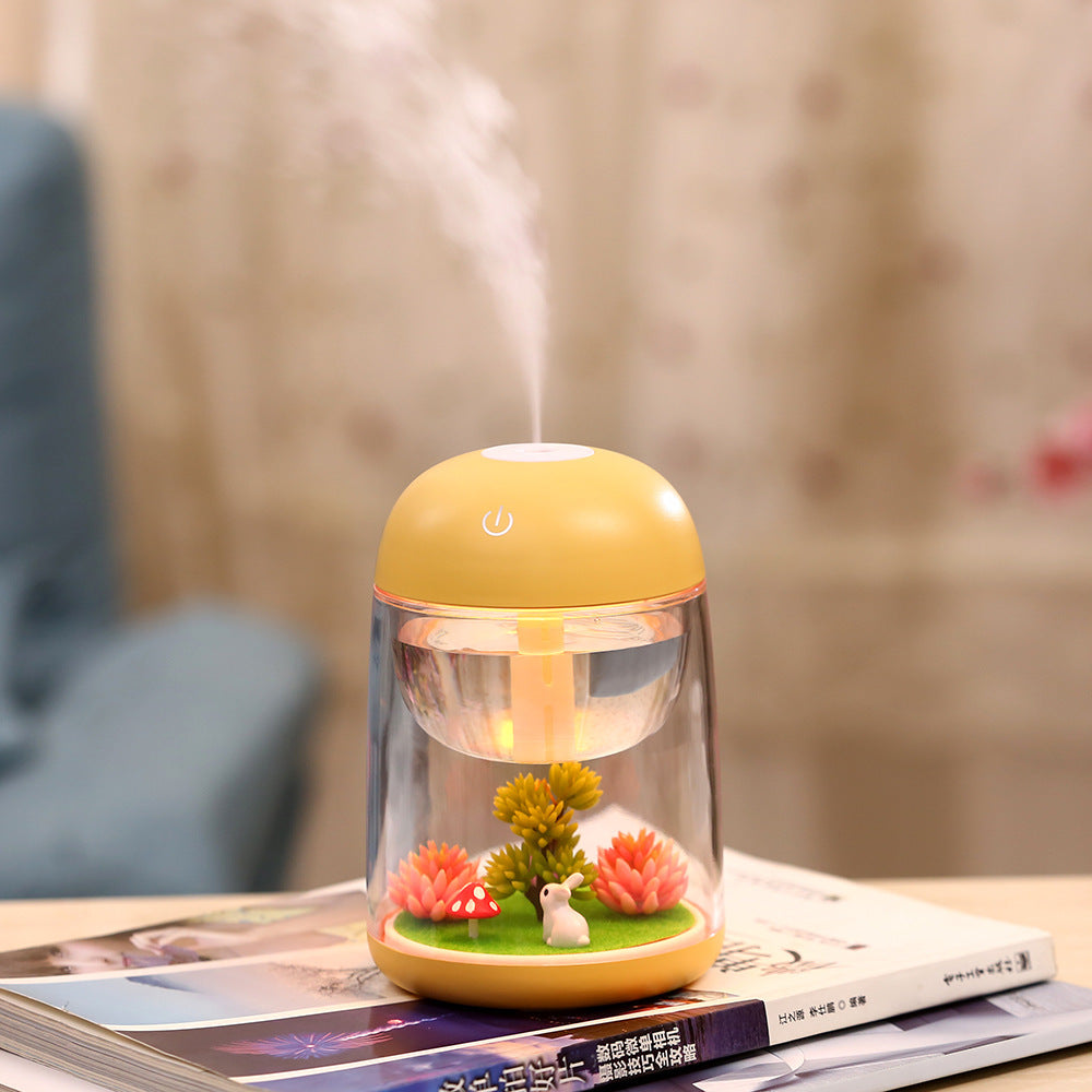 Colorful light air purifier