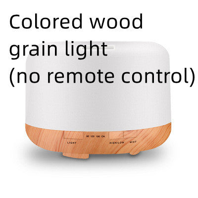 New 500Ml Aroma Diffuser Ultrasonic Home Mute Air Purification Humidifier Aroma Source Manufacturer