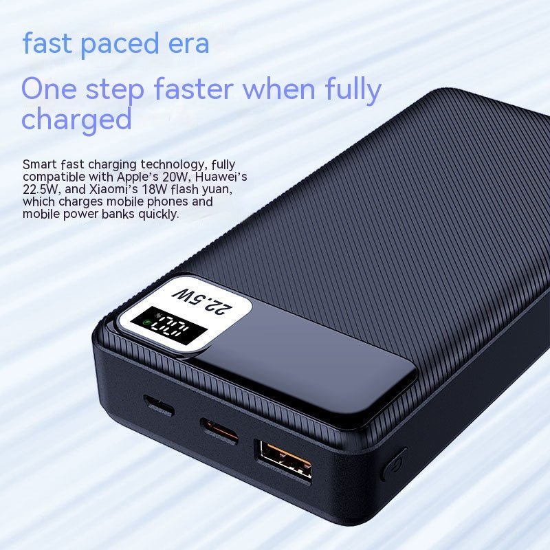 Home Fashion Simple Large Capacity Fast Charge Power Bank