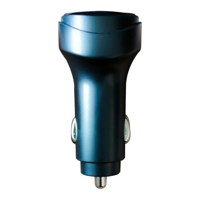 Three-in-one Telescopic Charging Cable Fast Charging With Voltage Display Car Cigarette Lighter