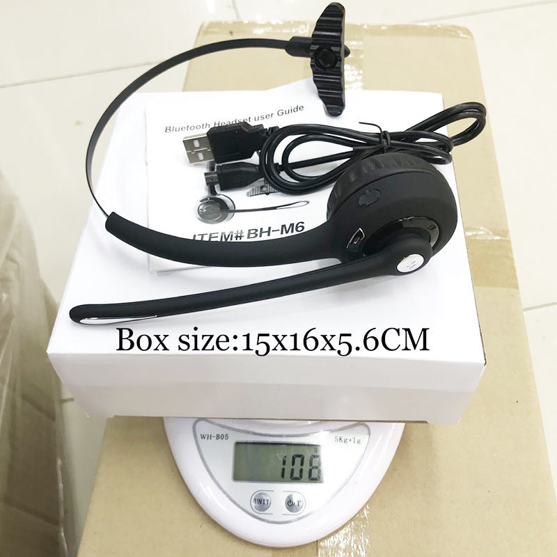 Operator office headset with microphone