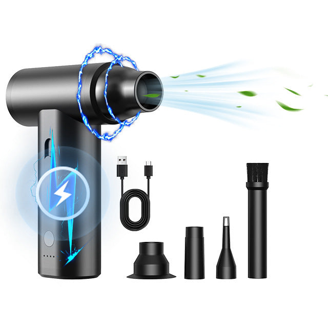 Mini Dust Blower Outdoor Vehicle-mounted Blower Household Rechargeable Handheld Fan