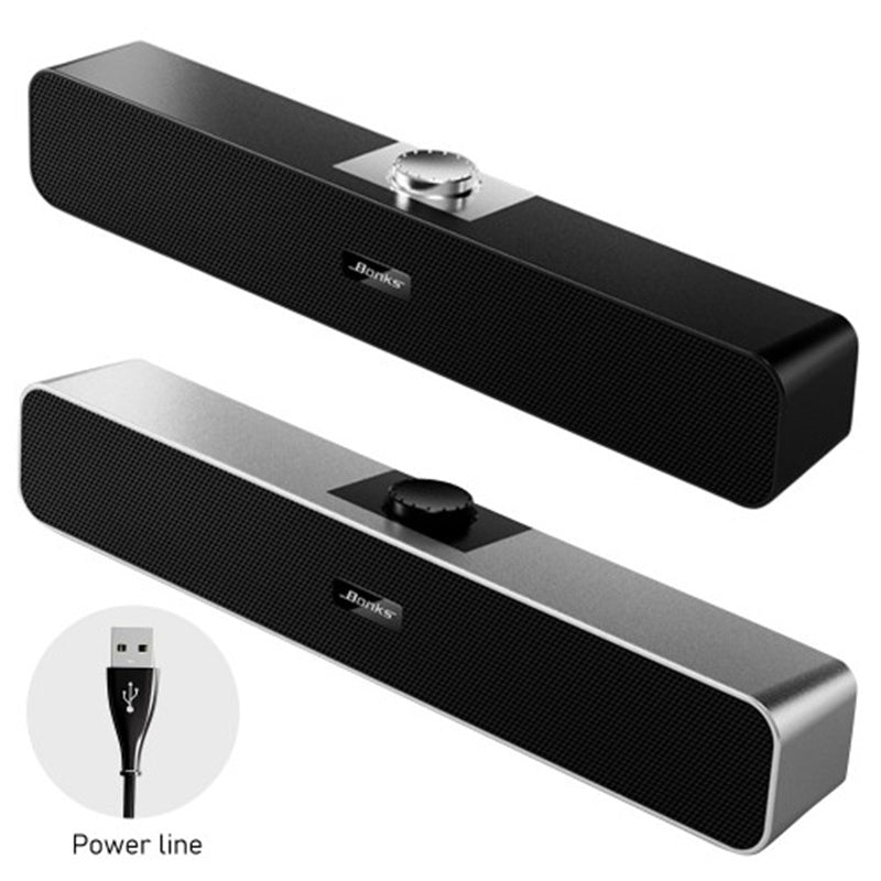 Home Fashion Simple Desktop Long Bluetooth Speaker