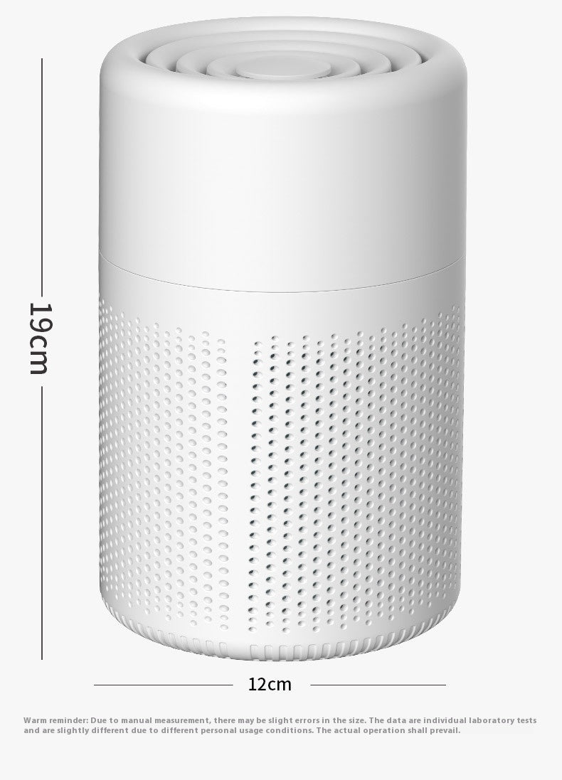 Household Indoor Methanol Odor Removal Filter Desktop Small Air Purifier