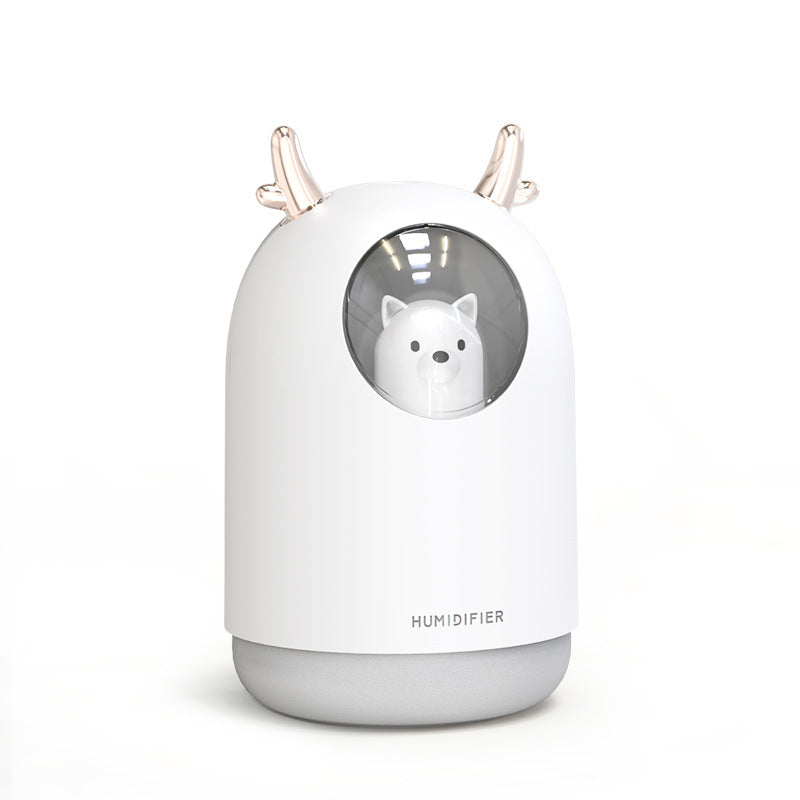 Mini portable aromatherapy hydrating air purifier