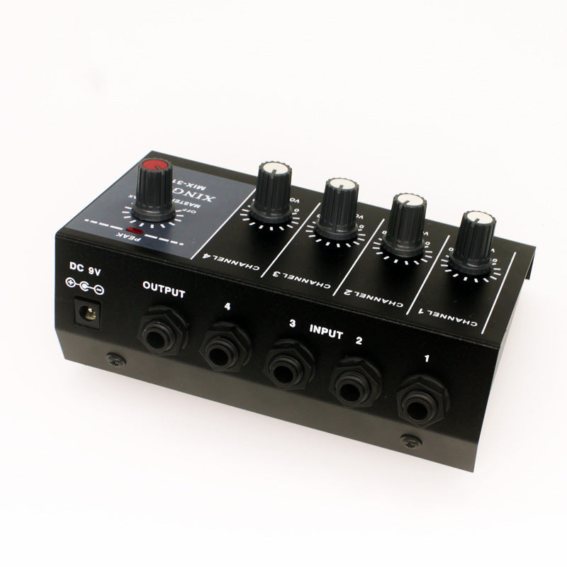 Microphone Audio Connection Splitter Multiple Mixing